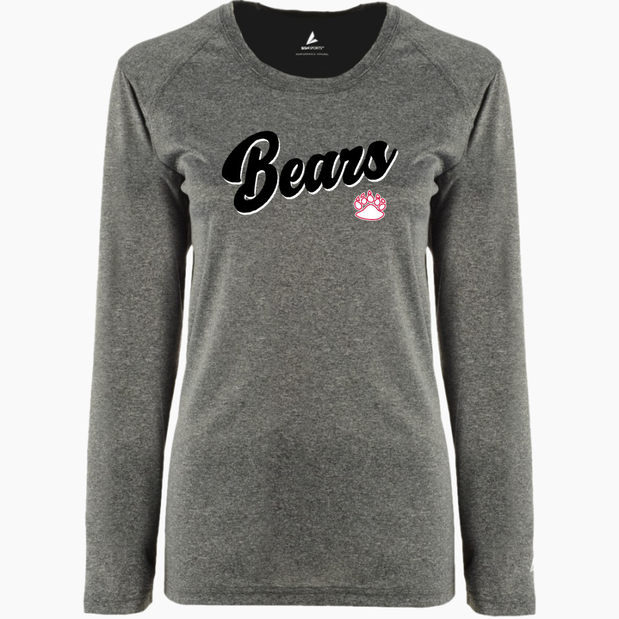 WEST BRANCH HIGH SCHOOL BEARS <span class="pdp-name-mascot">WEST BRANCH BEARS</span> BSN SPORTS Women's Phenom Long Sleeve T-Shirt