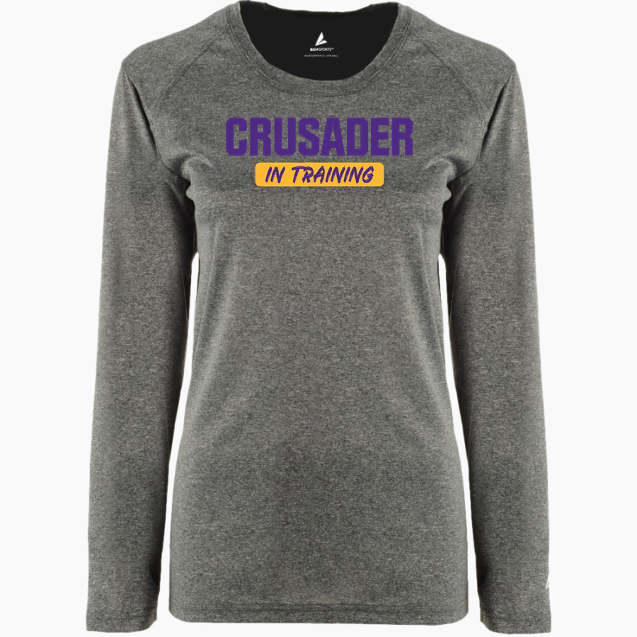 Holy Cross Crusaders <span class="pdp-name-mascot">Holy Cross School Crusaders</span> BSN SPORTS Women's Phenom Long Sleeve T-Shirt