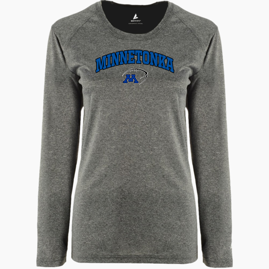 Minnetonka Skippers BSN SPORTS Women's Phenom Long Sleeve T-Shirt