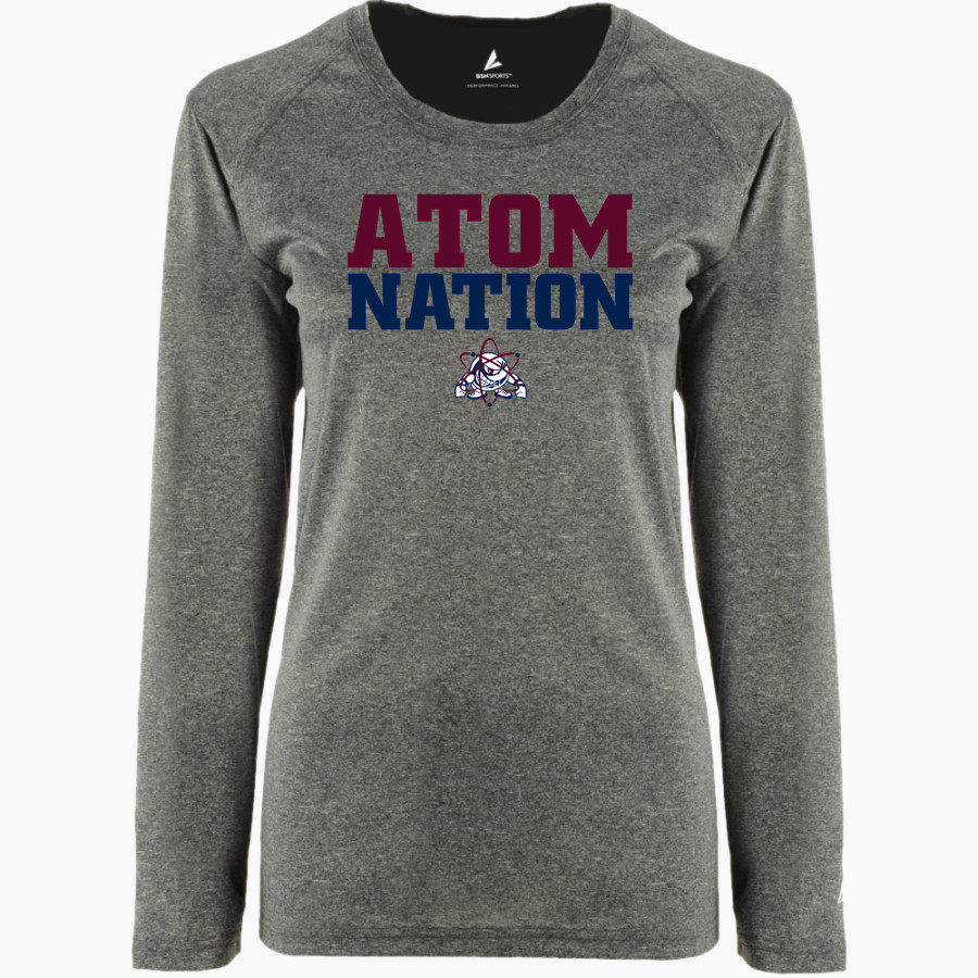Utica Academy Of Science Atoms BSN SPORTS Women's Phenom Long Sleeve T-Shirt