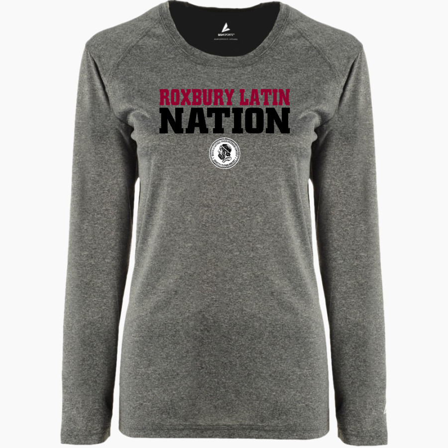 Roxbury Latin <span class="pdp-name-mascot">Roxbury Latin Foxes</span> BSN SPORTS Women's Phenom Long Sleeve T-Shirt