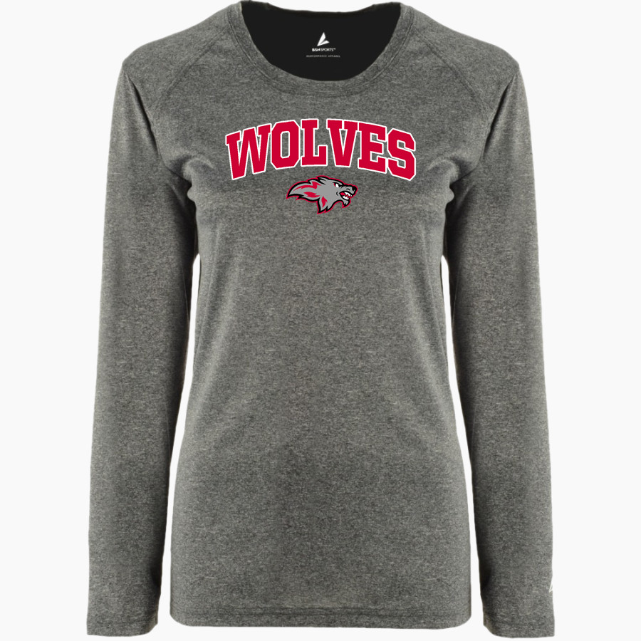 Cardinal Stritch Wolves <span class="pdp-name-mascot">Cardinal Stritch Wolves</span> BSN SPORTS Women's Phenom Long Sleeve T-Shirt
