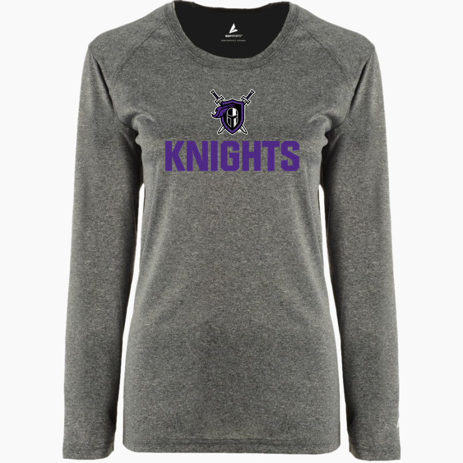Arkansas Christian Knights BSN SPORTS Women's Phenom Long Sleeve T-Shirt