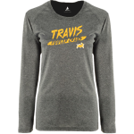 Travis Fiddler Crabs <span class="pdp-name-mascot">Travis Middle School Fiddler Crabs</span> BSN SPORTS Women's Phenom Long Sleeve T-Shirt Front Thumbnail