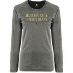 MAHANOY AREA JR./SR. HIGH SCHOOL GOLDEN BEARS <span class="pdp-name-mascot">MAHANOY JUNIOR SENIOR GOLDEN BEARS</span> BSN SPORTS Women's Phenom Long Sleeve T-Shirt Front Thumbnail