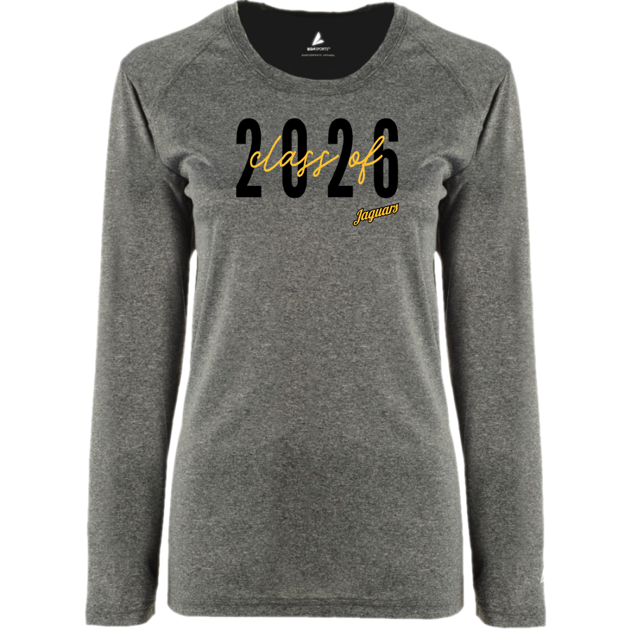 KING HIGH SCHOOL JAGUARS <span class="pdp-name-mascot">KING JAGUARS</span> BSN SPORTS Women's Phenom Long Sleeve T-Shirt