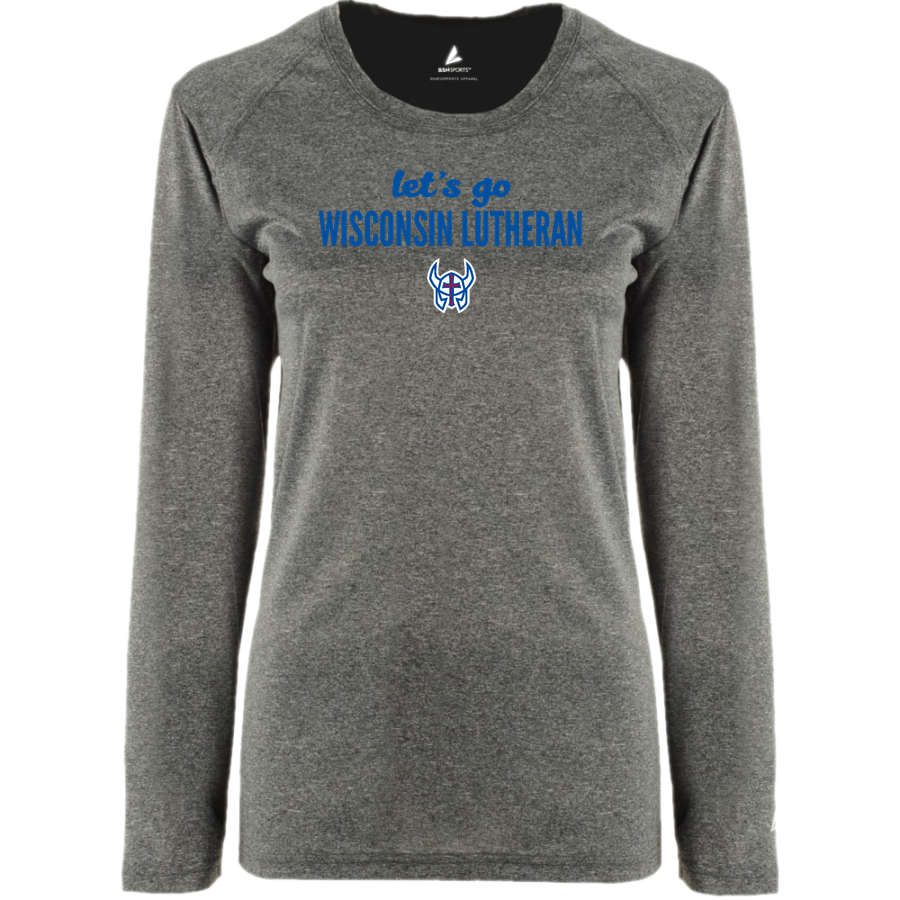 Wisconsin Lutheran Vikings <span class="pdp-name-mascot">Wisconsin Lutheran Vikings</span> BSN SPORTS Women's Phenom Long Sleeve T-Shirt