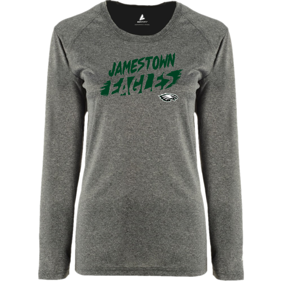 JAMESTOWN HIGH SCHOOL EAGLES <span class="pdp-name-mascot">JAMESTOWN EAGLES</span> BSN SPORTS Women's Phenom Long Sleeve T-Shirt