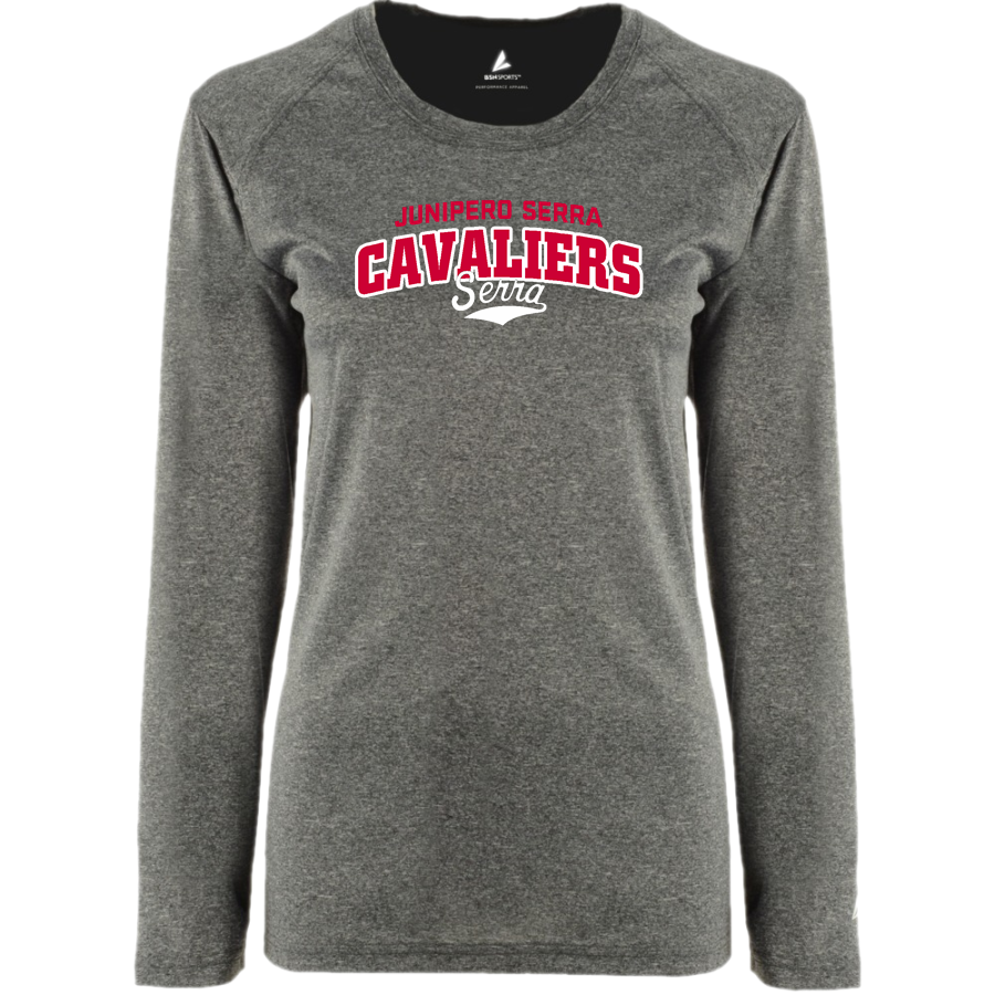 Junipero Serra Cavaliers <span class="pdp-name-mascot">JUNIPERO SERRA HIGH SCHOOL Cavaliers</span> BSN SPORTS Women's Phenom Long Sleeve T-Shirt