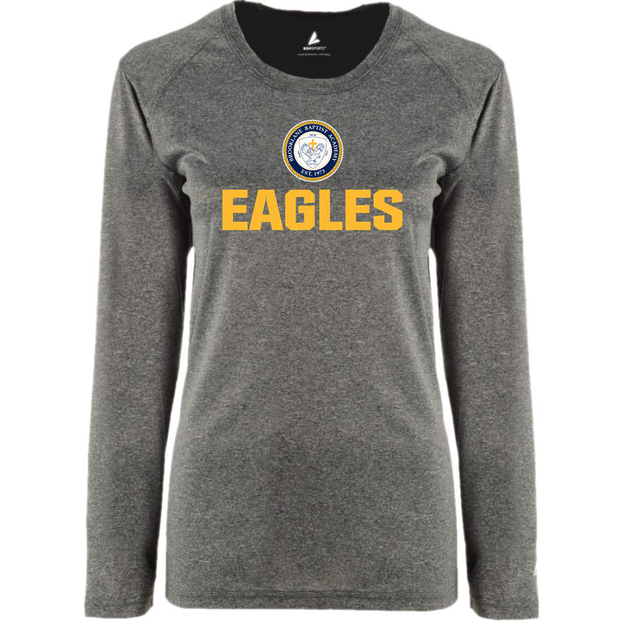 Brooklane Baptist Eagles <span class="pdp-name-mascot">Brooklane Baptist Eagles</span> BSN SPORTS Women's Phenom Long Sleeve T-Shirt