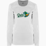 Delta College Pioneers <span class="pdp-name-mascot">Delta College Athletics Pioneers</span> BSN SPORTS Women's Phenom Long Sleeve T-Shirt Front Thumbnail