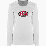Santa Barbara Vaqueros <span class="pdp-name-mascot">Santa Barbara City College Vaqueros</span> BSN SPORTS Women's Phenom Long Sleeve T-Shirt Front Thumbnail