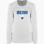 WINNISQUAM HIGH SCHOOL BEARS BSN SPORTS Women's Phenom Long Sleeve T-Shirt Front Thumbnail