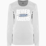Rivier University Official Store of the Raiders <span class="pdp-name-mascot">Rivier University Raiders</span> BSN SPORTS Women's Phenom Long Sleeve T-Shirt Front Thumbnail