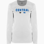 Central Panthers BSN SPORTS Women's Phenom Long Sleeve T-Shirt Front Thumbnail