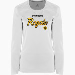 LYNNWOOD HIGH SCHOOL ROYALS <span class="pdp-name-mascot">LYNNWOOD ROYALS</span> BSN SPORTS Women's Phenom Long Sleeve T-Shirt Front Thumbnail