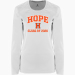 Hope College Online Athletics Store <span class="pdp-name-mascot">Hope Flying Dutch</span> BSN SPORTS Women's Phenom Long Sleeve T-Shirt Front Thumbnail