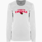 FARMINGTON HIGH SCHOOL CARDINALS <span class="pdp-name-mascot">FARMINGTON CARDINALS</span> BSN SPORTS Women's Phenom Long Sleeve T-Shirt Front Thumbnail