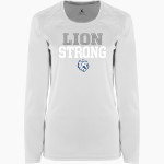 BELLARMINE PREPARATORY SCHOOL LIONS <span class="pdp-name-mascot">BELLARMINE PREPARATORY LIONS</span> BSN SPORTS Women's Phenom Long Sleeve T-Shirt Front Thumbnail