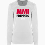 MMI PREPARATORY SCHOOL PREPPERS <span class="pdp-name-mascot">MMI PREPARATORY PREPPERS</span> BSN SPORTS Women's Phenom Long Sleeve T-Shirt Front Thumbnail