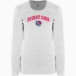 Mesquite Desert Dogs BSN SPORTS Women's Phenom Long Sleeve T-Shirt Front Thumbnail