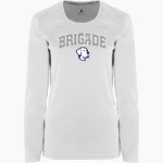Shell Bank Brigade <span class="pdp-name-mascot">Shell Bank P771K@014 Labradors</span> BSN SPORTS Women's Phenom Long Sleeve T-Shirt Front Thumbnail