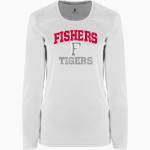 FISHERS HIGH SCHOOL TIGERS <span class="pdp-name-mascot">FISHERS TIGERS</span> BSN SPORTS Women's Phenom Long Sleeve T-Shirt Front Thumbnail