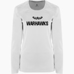 WESTERVILLE CENTRAL WARHAWKS <span class="pdp-name-mascot">WESTERVILLE WARHAWKS</span> BSN SPORTS Women's Phenom Long Sleeve T-Shirt Front Thumbnail