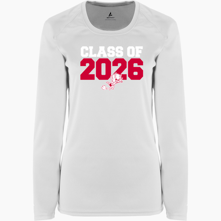 LINDHURST HIGH SCHOOL BLAZERS <span class="pdp-name-mascot">LINDHURST BLAZERS</span> BSN SPORTS Women's Phenom Long Sleeve T-Shirt