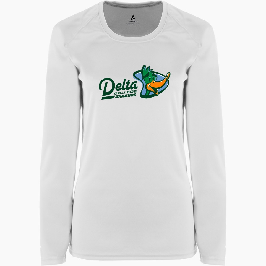 Delta College Pioneers <span class="pdp-name-mascot">Delta College Athletics Pioneers</span> BSN SPORTS Women's Phenom Long Sleeve T-Shirt