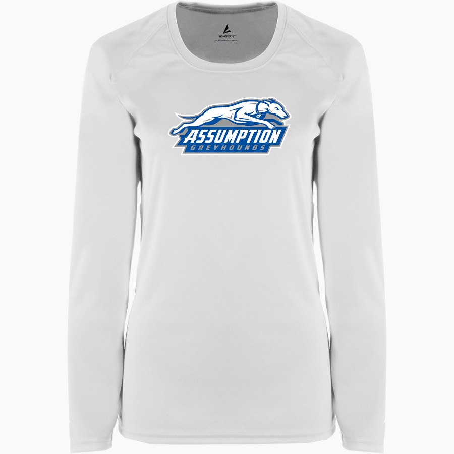 Assumption Greyhounds <span class="pdp-name-mascot">Assumption Greyhounds</span> BSN SPORTS Women's Phenom Long Sleeve T-Shirt