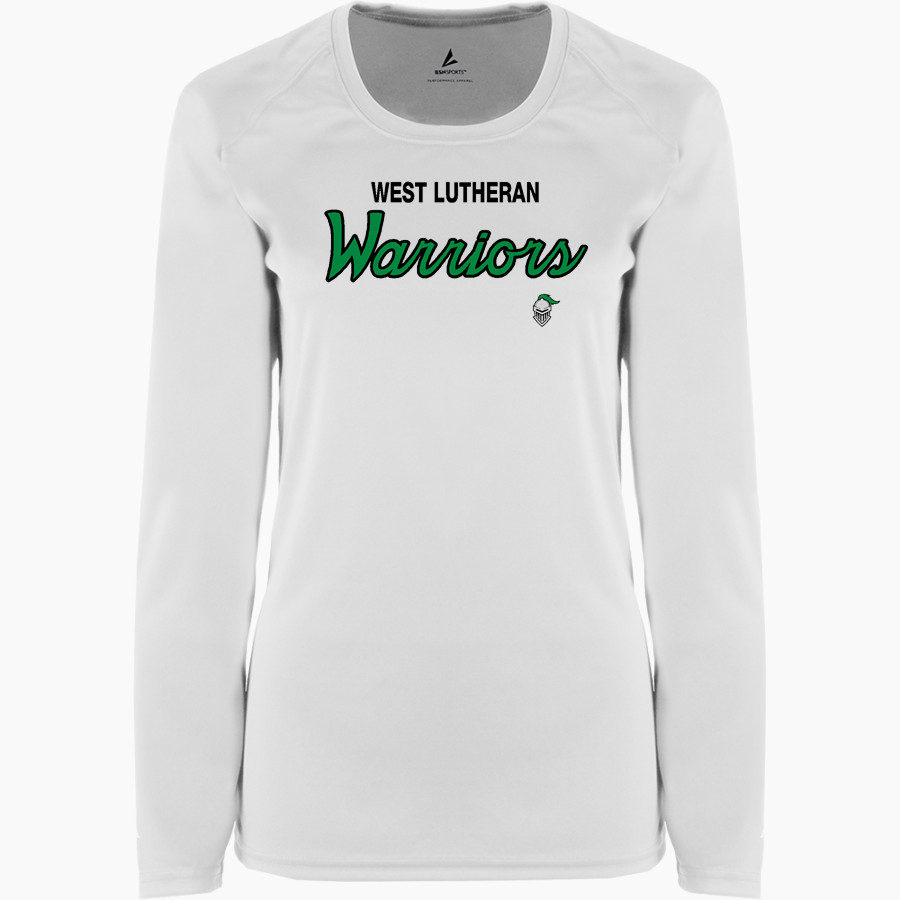 West Lutheran Warriors BSN SPORTS Women's Phenom Long Sleeve T-Shirt