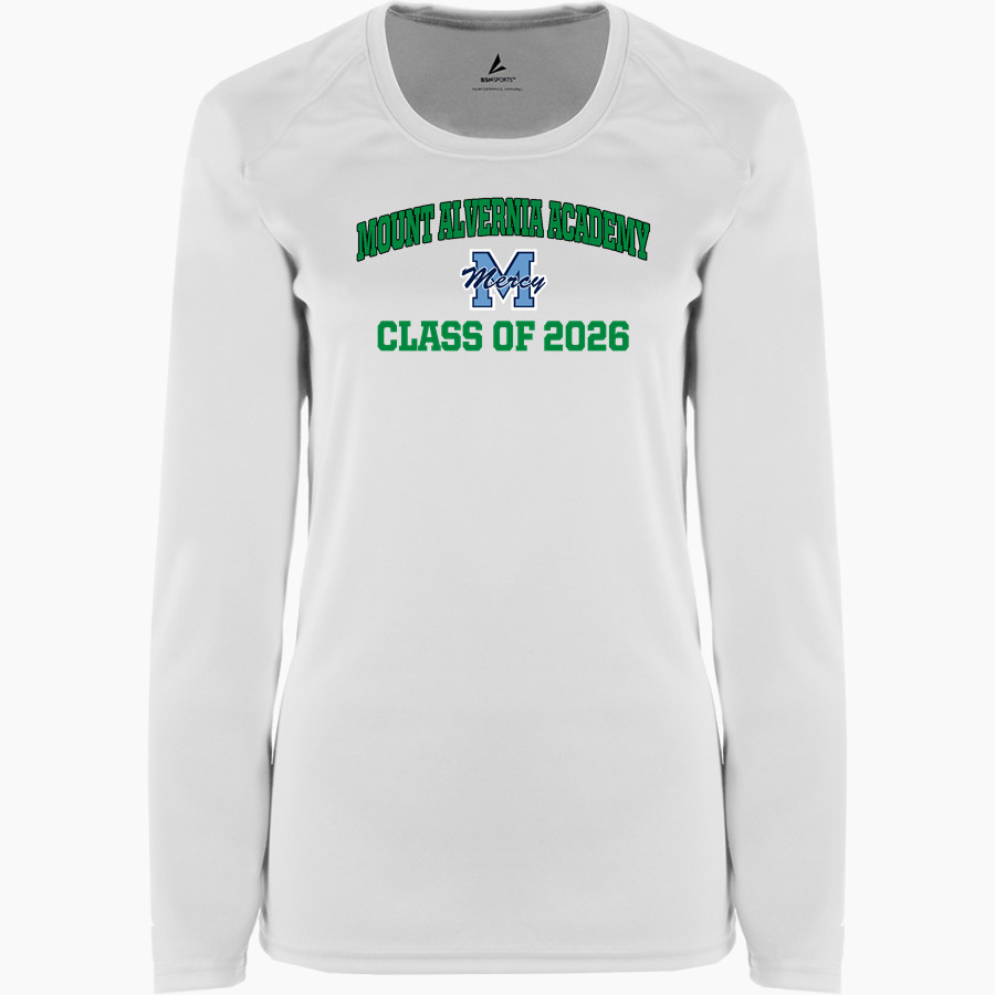 Mount Alvernia Academy Hawks BSN SPORTS Women's Phenom Long Sleeve T-Shirt