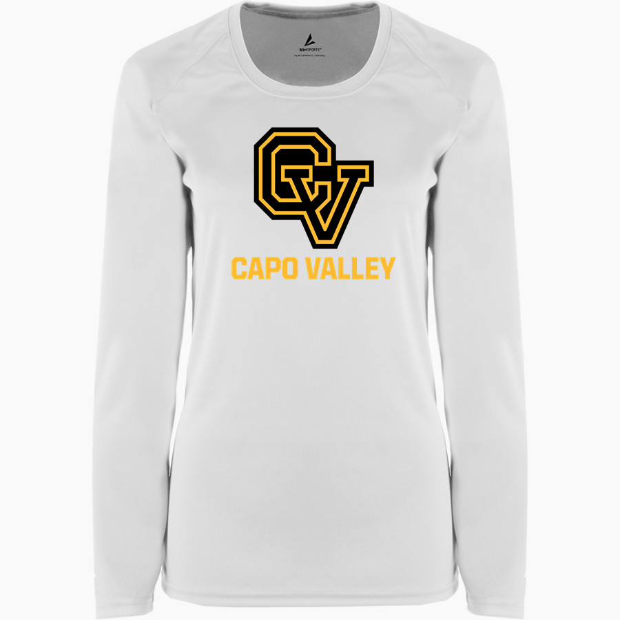 Capo Valley Cougars <span class="pdp-name-mascot">Capo Valley Cougars</span> BSN SPORTS Women's Phenom Long Sleeve T-Shirt