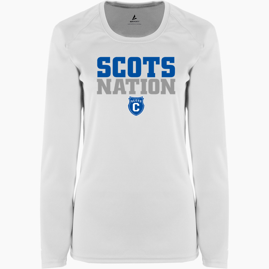 Covenant Scots BSN SPORTS Women's Phenom Long Sleeve T-Shirt