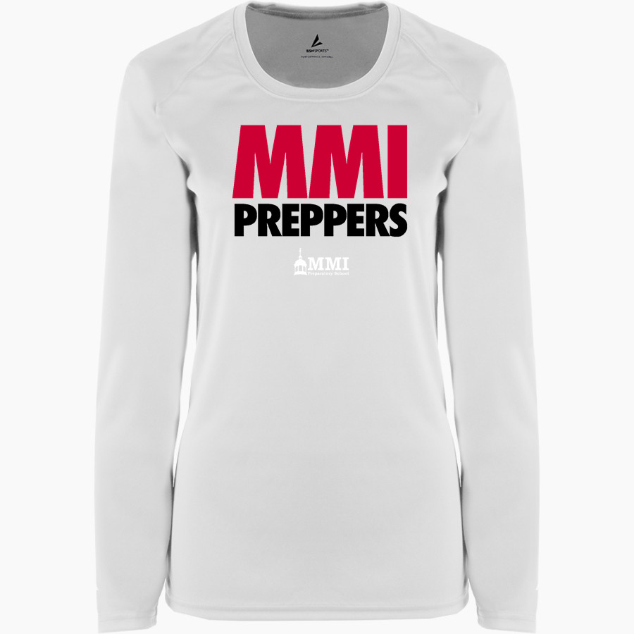 MMI PREPARATORY SCHOOL PREPPERS <span class="pdp-name-mascot">MMI PREPARATORY PREPPERS</span> BSN SPORTS Women's Phenom Long Sleeve T-Shirt