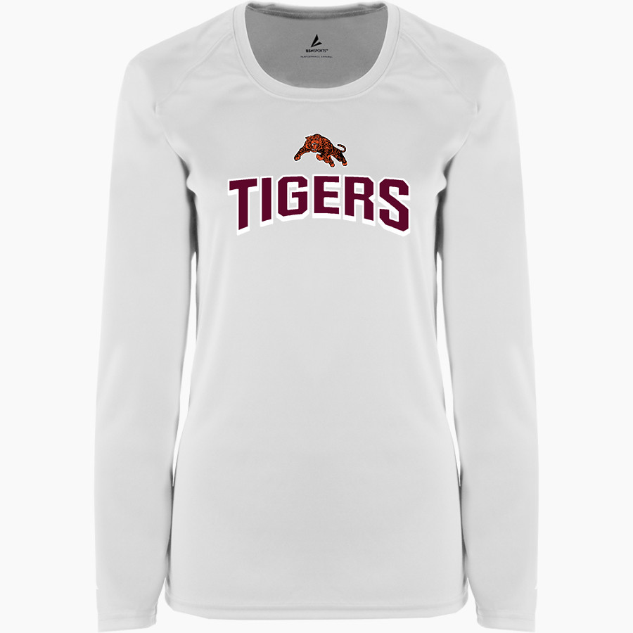 TENAHA HIGH SCHOOL TIGERS <span class="pdp-name-mascot">TENAHA TIGERS</span> BSN SPORTS Women's Phenom Long Sleeve T-Shirt