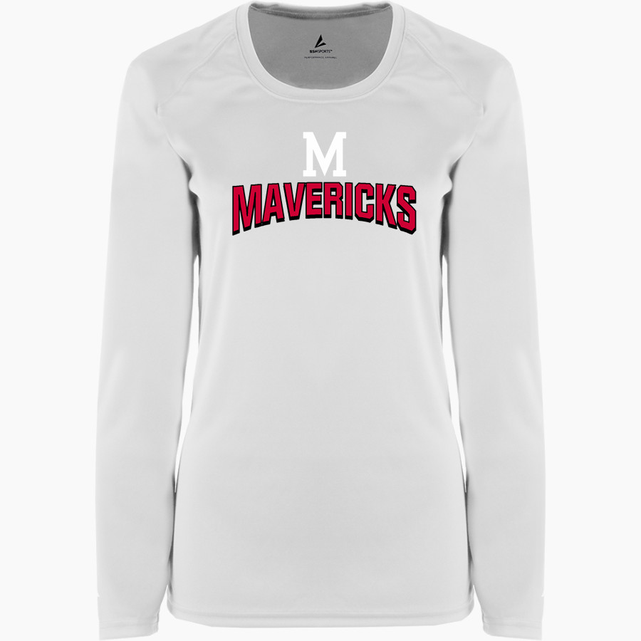 Montrose Mavericks BSN SPORTS Women's Phenom Long Sleeve T-Shirt