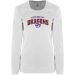 JUNCTION CITY HIGH SCHOOL DRAGONS <span class="pdp-name-mascot">JUNCTION CITY DRAGONS</span> BSN SPORTS Women's Phenom Long Sleeve T-Shirt Front Thumbnail