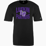 LUFKIN HIGH SCHOOL PANTHERS <span class="pdp-name-mascot">LUFKIN PANTHERS</span> BSN SPORTS Youth Phenom Short Sleeve T-Shirt Front Thumbnail
