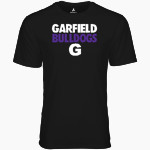 Garfield Bulldogs BSN SPORTS Youth Phenom Short Sleeve T-Shirt Front Thumbnail