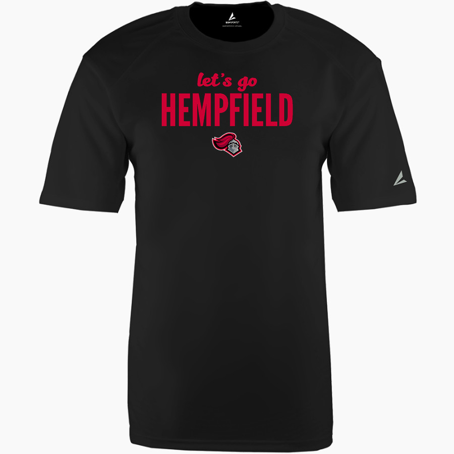 HEMPFIELD HIGH SCHOOL BLACK KNIGHTS <span class="pdp-name-mascot">HEMPFIELD BLACK KNIGHTS</span> BSN SPORTS Youth Phenom Short Sleeve T-Shirt