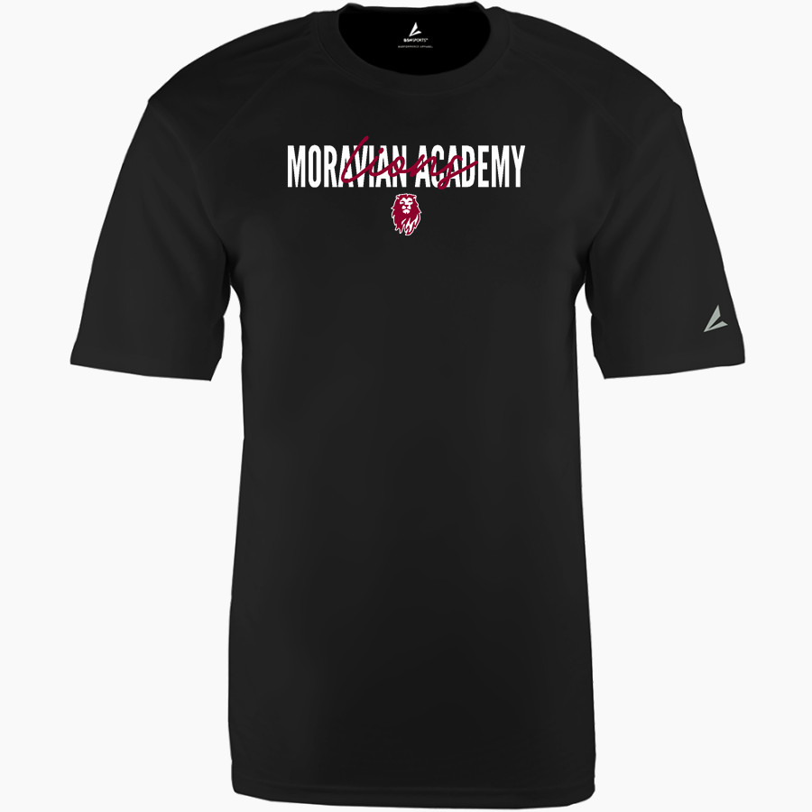 MORAVIAN ACADEMY LIONS <span class="pdp-name-mascot">MORAVIAN ACADEMY LIONS</span> BSN SPORTS Youth Phenom Short Sleeve T-Shirt
