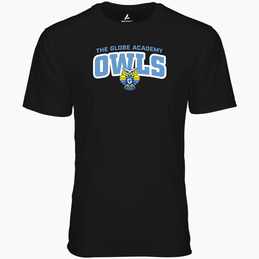 The GLOBE Academy Owls BSN SPORTS Youth Phenom Short Sleeve T-Shirt
