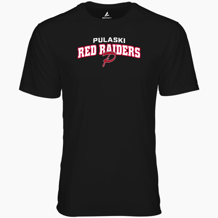 Pulaski Red Raiders BSN SPORTS Youth Phenom Short Sleeve T-Shirt