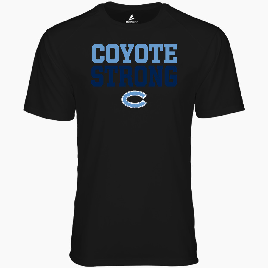CLARKSBURG HIGH SCHOOL COYOTES BSN SPORTS Youth Phenom Short Sleeve T-Shirt