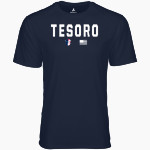 Tesoro Titans BSN SPORTS Youth Phenom Short Sleeve T-Shirt Front Thumbnail