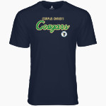 Corpus Christi Cougars BSN SPORTS Youth Phenom Short Sleeve T-Shirt Front Thumbnail