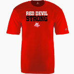 CENTRAL HIGH SCHOOL RED DEVILS <span class="pdp-name-mascot">CENTRAL RED DEVILS</span> BSN SPORTS Youth Phenom Short Sleeve T-Shirt Front Thumbnail