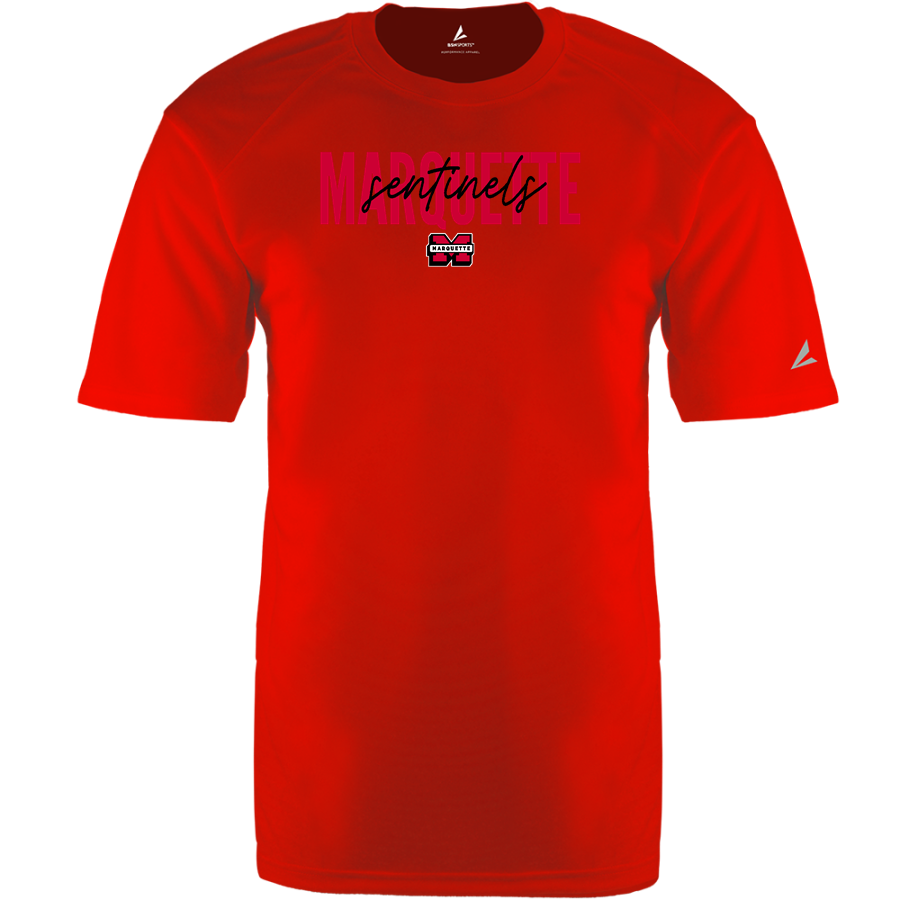 Marquette Sentinels <span class="pdp-name-mascot">Marquette Redettes</span> BSN SPORTS Youth Phenom Short Sleeve Tee